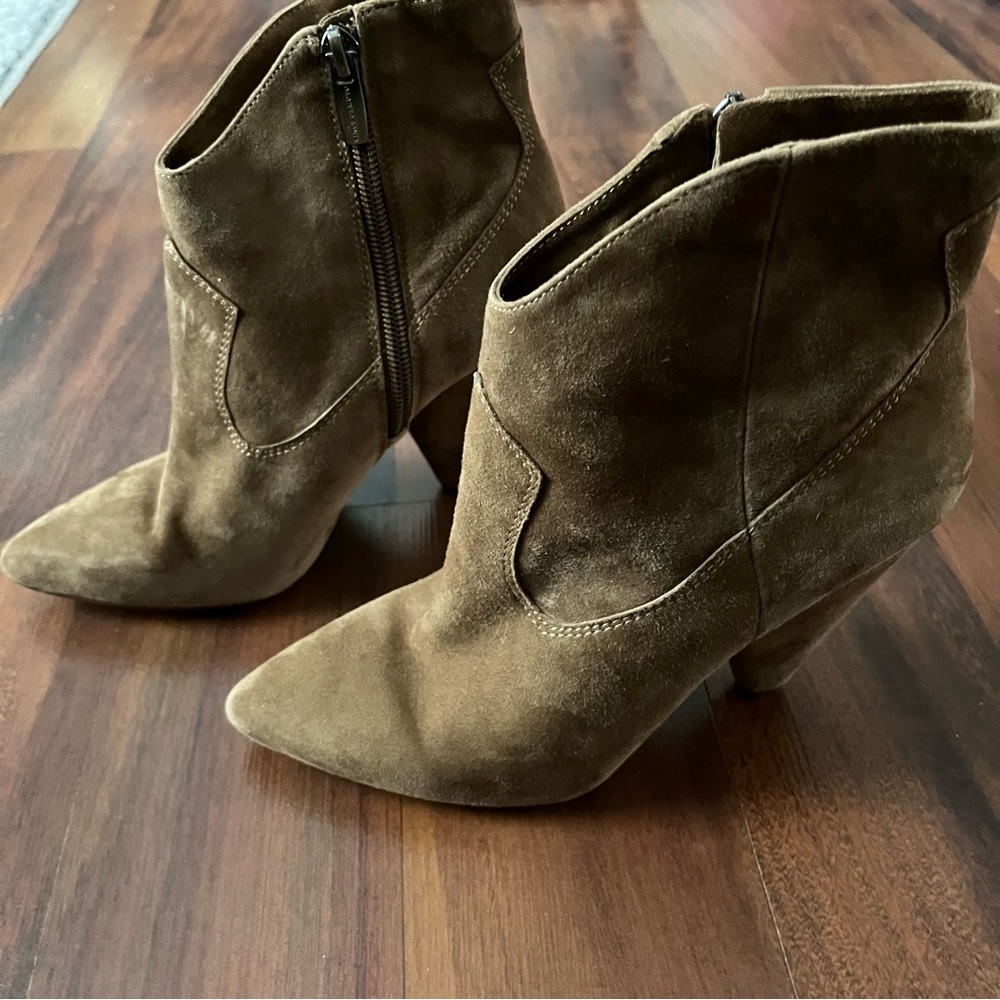 Vince Camuto Brown Booties
